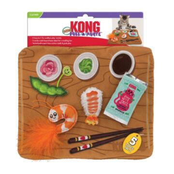 KONG Cat Toy - Pull-A-Partz Sushi