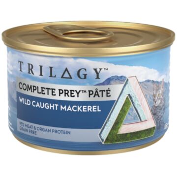TRILOGY Complete Prey Pate Cat Canned Food - Wild Caught Mackerel 85g