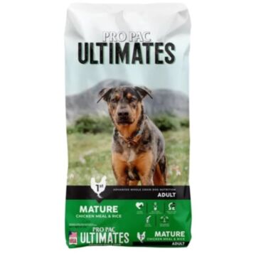 PRO PAC Senior Dog Food - Ultimates - Chicken Meal & Brown Rice 12kg