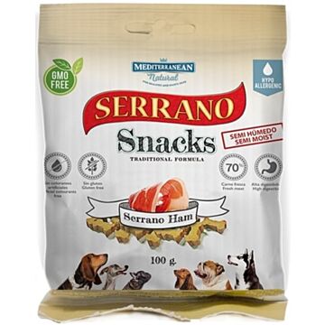 Mediterranean Natural Serrano Snacks for Dogs - Serrano Ham 100g