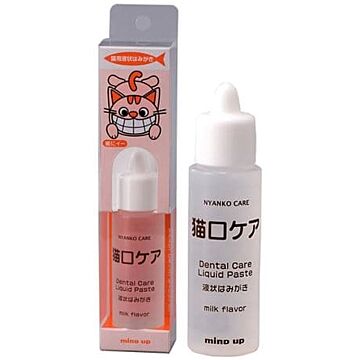 Mind Up Tooth Brushing Liquid for Cats (Milk Flavor) 30ml