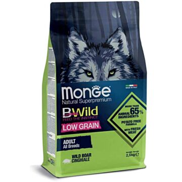 MONGE BWild Dry Dog Food - Wild Boar