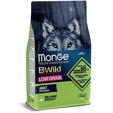 MONGE BWild Dry Dog Food - Wild Boar 15kg