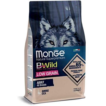 MONGE BWild Dry Dog Food - Goose