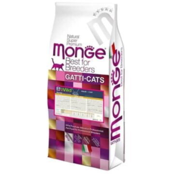 MONGE BWild Dry Cat Food - Hare 10kg