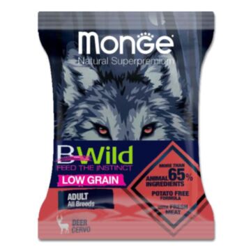 MONGE BWild Dry Dog Food - Wild Deer (Trial Pack)