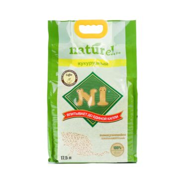 N1 Natural Corn & Soybean Clumping Cat Litter - Coffee 17.5L