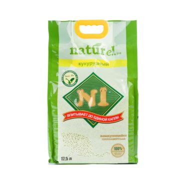 N1 Natural Corn & Soybean Clumping Cat Litter - Green Tea 17.5L