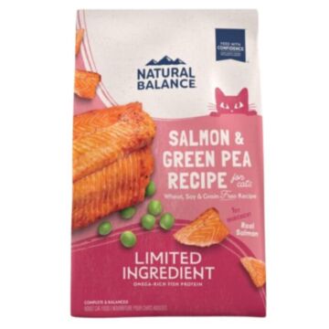 Natural Balance Cat Food - Grain Free LID - Salmon & Green Pea