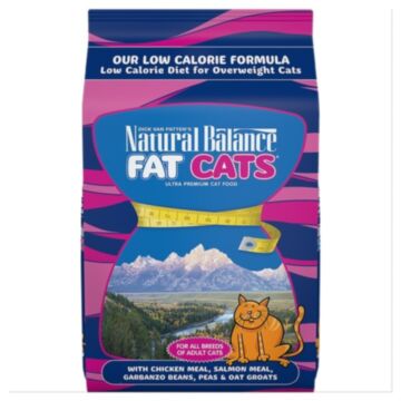 Natural Balance Cat Food - Fat Cats Recipe - Chicken & Salmon 6lb