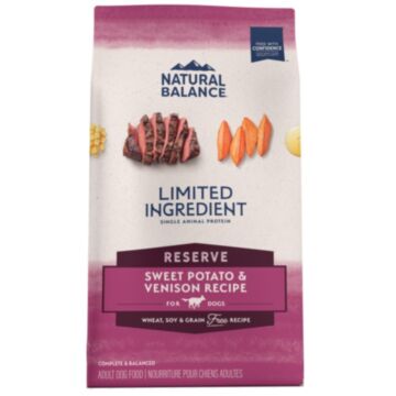 Natural Balance Dog Food - Grain Free LID - Sweet Potato & Venison