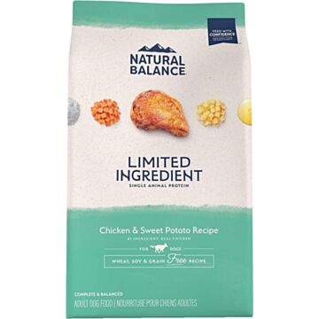Natural Balance Dog Food - Grain Free LID - Chicken & Sweet Potato