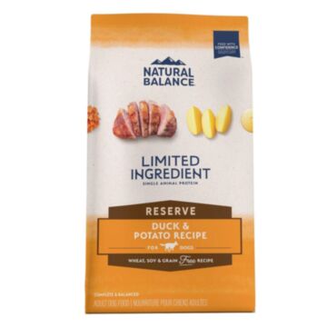 Natural Balance Dog Food - Grain Free LID - Duck & Potato 4lb