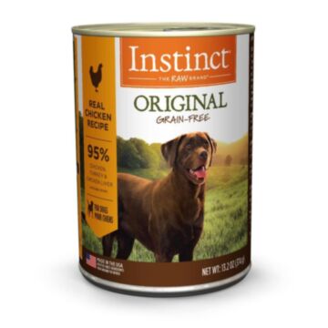Nature's Variety Instinct Dog Canned Food - Grain Free Chicken 13.2oz