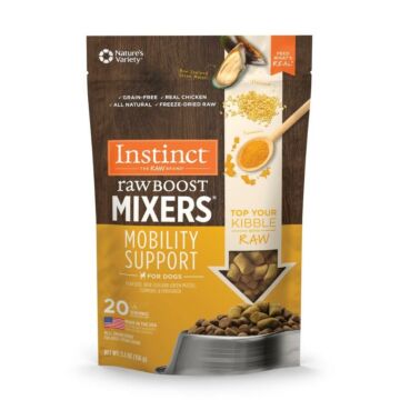 Nature's Variety Instinct Dog Food - Raw Boost Mixers - Mobility Support