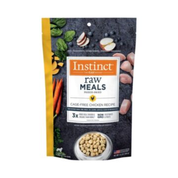 Nature's Variety Instinct Dog Food - Freeze-Dried Grain Free Raw Meals Cage-Free Chicken