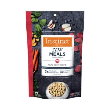 Nature's Variety Instinct Dog Food - Freeze-Dried Grain Free Raw Meals Beef