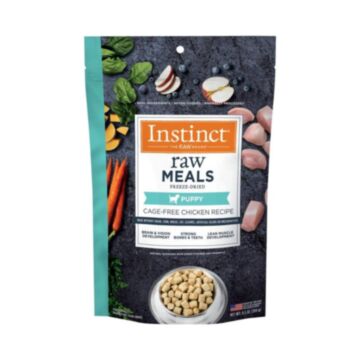 Nature's Variety Instinct Puppy Food - Freeze-Dried Grain Free Raw Meals Cage-Free Chicken