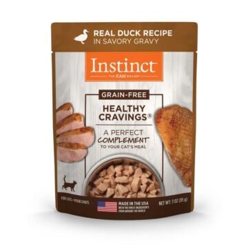 Nature's Variety Instinct Cat Pouch - Healthy Cravings Duck 3oz