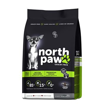 North Paw 加拿大狗乾糧 - 無穀物 - 細粒 - 雞肉及鯡魚