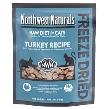 Northwest Naturals Freeze Dried Cat Food - Turkey 11oz / 311g