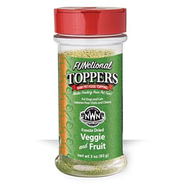 Northwest Naturals Freeze Dried Toppers for Dogs & Cats - Veggie & Fruit 85g