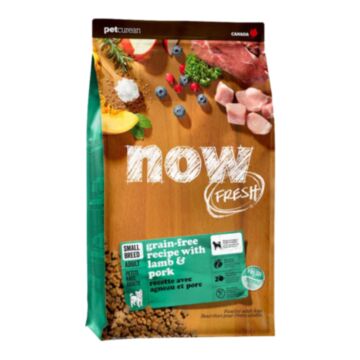 Now Fresh Dog Food - Small Breed Adult - Grain Free Red Meat Lamb & Pork 