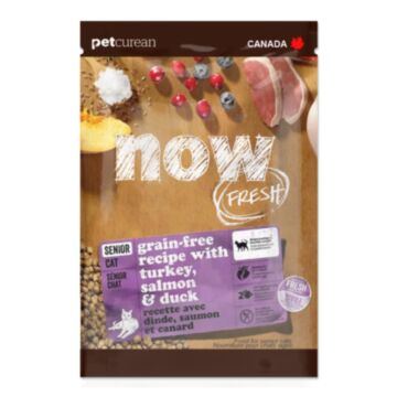 Now Fresh Cat Food - Senior - Grain Free Turkey Salmon & Duck (Trial Pack)