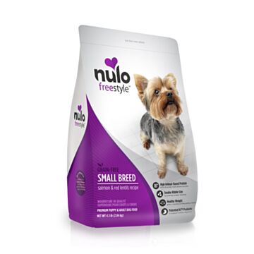 Nulo Dog Food - Freestyle Grain Free - Small Breed - Salmon & Red Lentils