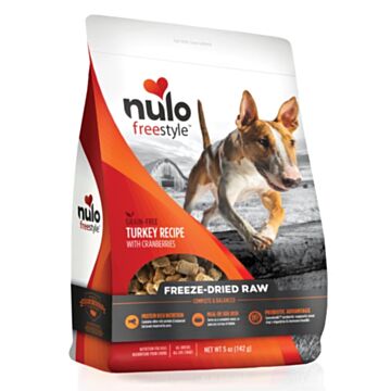 Nulo Dog Food - FreeStyle Freeze-dried - Turkey with Cranberries 13oz