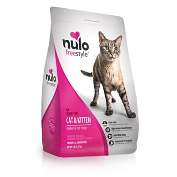 Nulo Cat & Kitten Food - FreeStyle Grain Free Chicken & Cod
