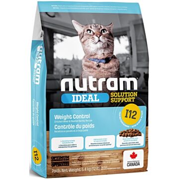 Nutram Cat Food - I12 Ideal - Weight Control