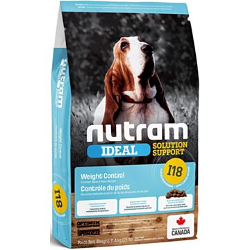 Nutram Dog Food - I18 Ideal - Weight Control