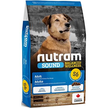 Nutram Dog Food - S6 Sound Balanced - Wellness Adult