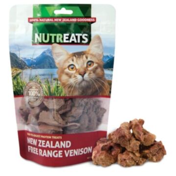Nutreats Cat Treat - Freeze Dried Range Venison 50g