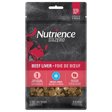 Nutrience Cat Treat - Subzero - Freeze Dried Beef Liver 30g
