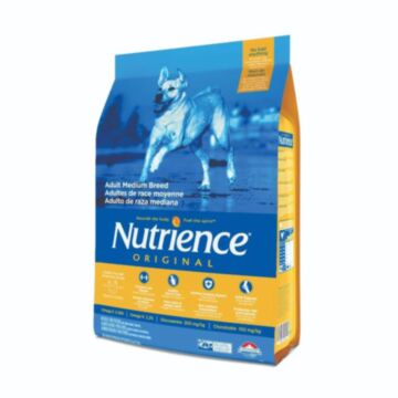 Nutrience Original Dog Dry Food - Medium Breed - Chicken Meal With Brown Rice 25lb