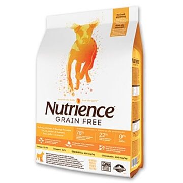 Nutrience Grain Free Dog Dry Food - Turkey & Chicken & Herring