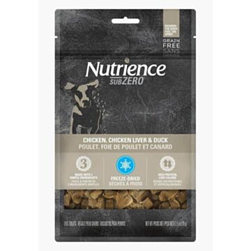 Nutrience Dog Treat - Subzero - Freeze Dried Chicken & Chicken Liver & Duck 70g