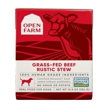OPEN FARM Dog Pouch - Rustic Stew - Grass-Fed Beef 12.5oz