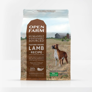 OPEN FARM Dog Food - Grain Free - Pasture Raised Lamb 12lb*