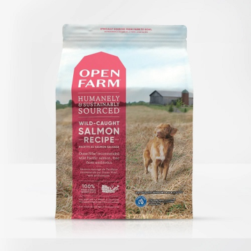 OPEN FARM Dog Food - Grain Free - Wild-Caught Salmon 4.5lb 