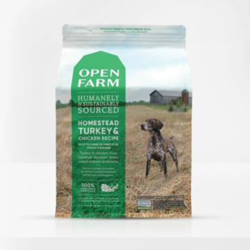 OPEN FARM Dog Food - Grain Free - Homestead Turkey and Chicken 4.5lb*