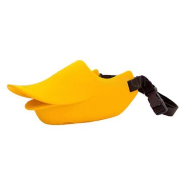 OPPO Dog Muzzle Quack Closed - (Orange)
