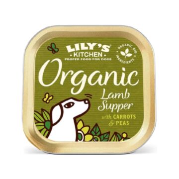 Lilys Kitchen Dog Wet Food - Organic Lamb Supper 150g
