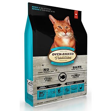 Oven Baked Adult Cat Dry Food - Fish 2.5lb