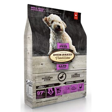 Oven Baked Dog Food - Grain Free Small Breed - Duck 10lb
