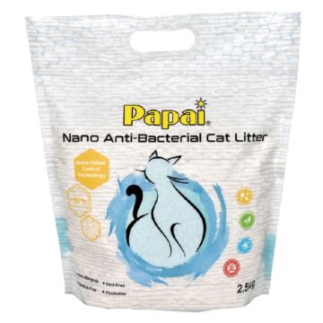 Papai Nano Anti-Bacterial Tofu Cat Litter 2.5kg