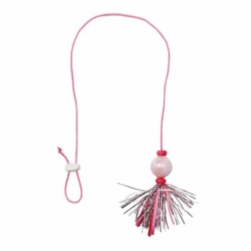 Petio Cat Toy - Add Mate Happiness Pearl Pink String