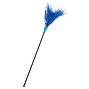 Petio Cat Toy - Blue Teaser Glitter with Tape & Feather